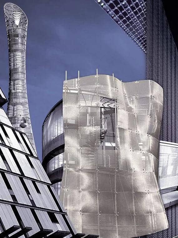 Applications of architectural mesh